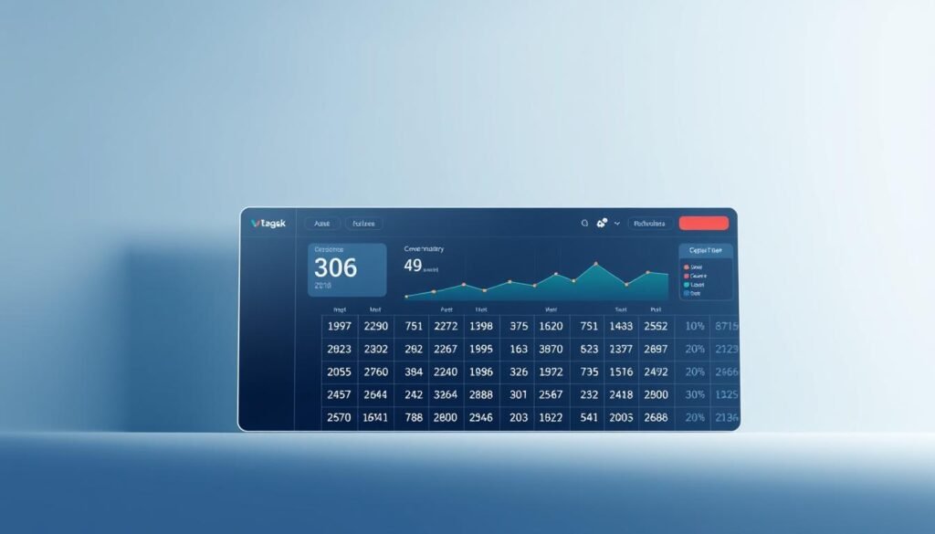 A clean, minimalist illustration depicting the concept of "聯徵次數". A sleek, modern dashboard-like interface occupies the foreground, with a grid of numerical data representing credit inquiries. The background is a subtle gradient, creating a sense of depth and focus on the core information. The lighting is soft and diffused, giving the image a professional, analytical feel. The overall composition is balanced and visually appealing, conveying the essential elements of the "聯徵次數" concept in a clear, concise manner.